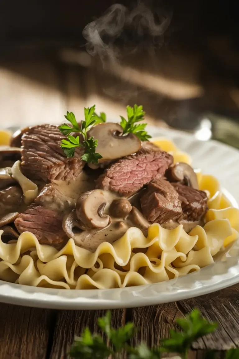 Beef Stroganoff