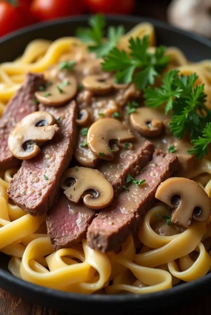 Beef Stroganoff Recipe