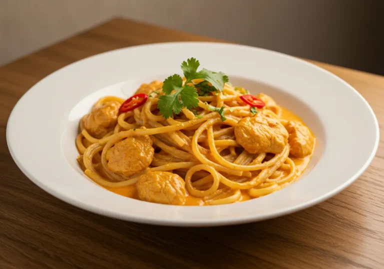 Creamy Cowboy Butter Chicken Linguine