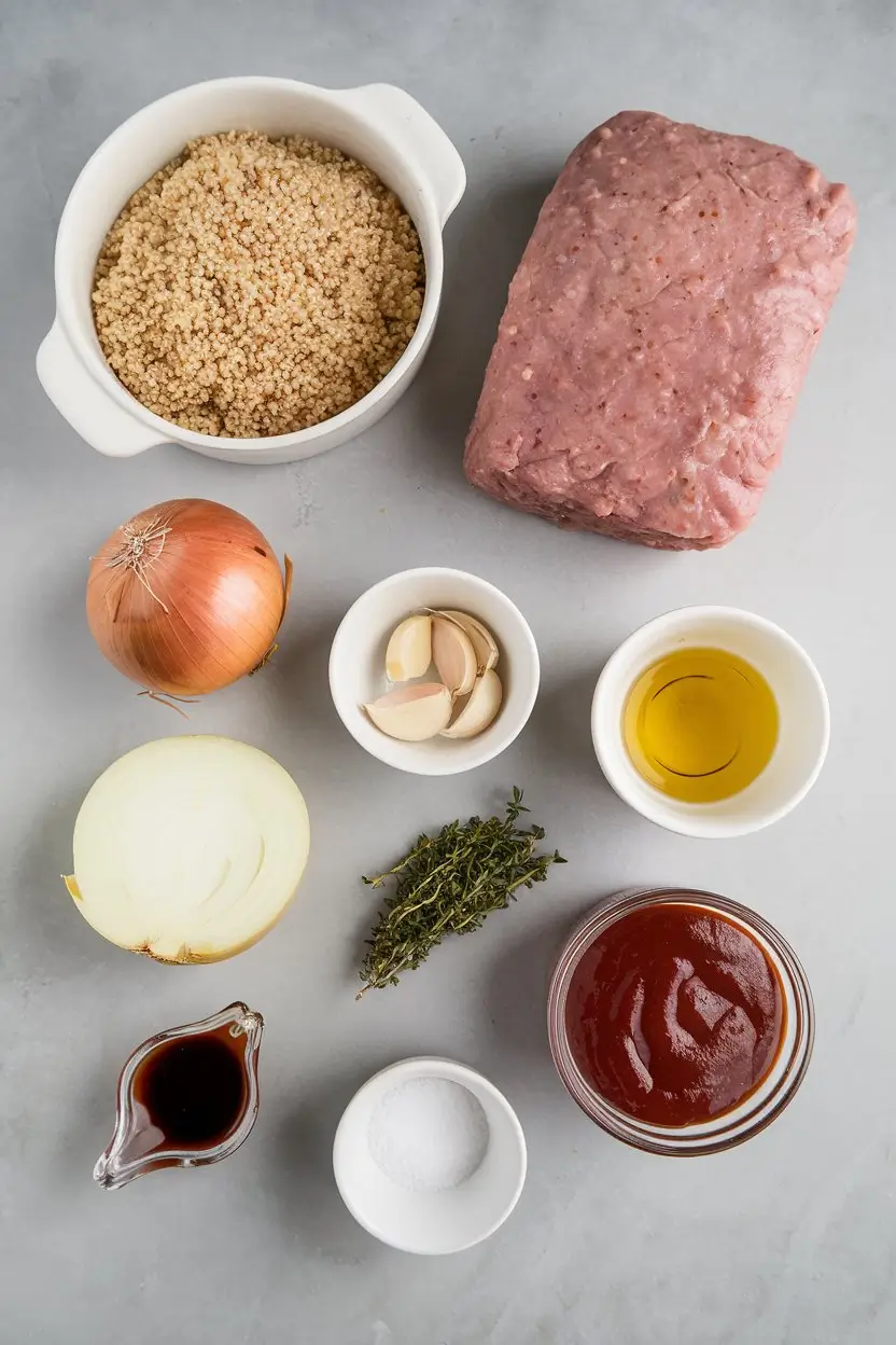 Turkey and Quinoa Meatloaf