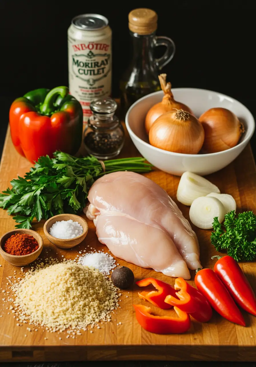 baked chicken cutlet Ingredients