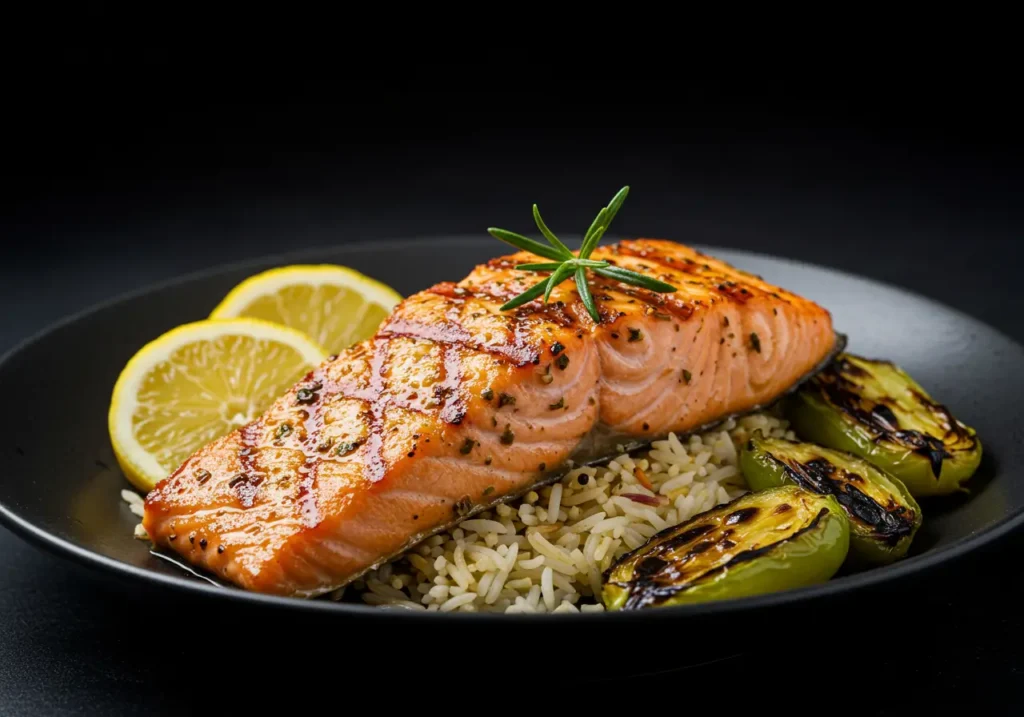 Marinated Grilled Salmon